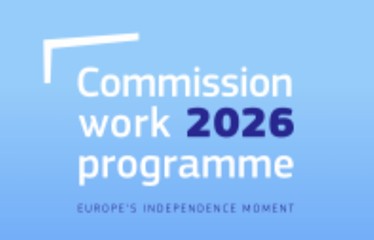 The Commission’s work programme for 2026